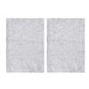 Table Deco Square Table Mat 2p (Silver)