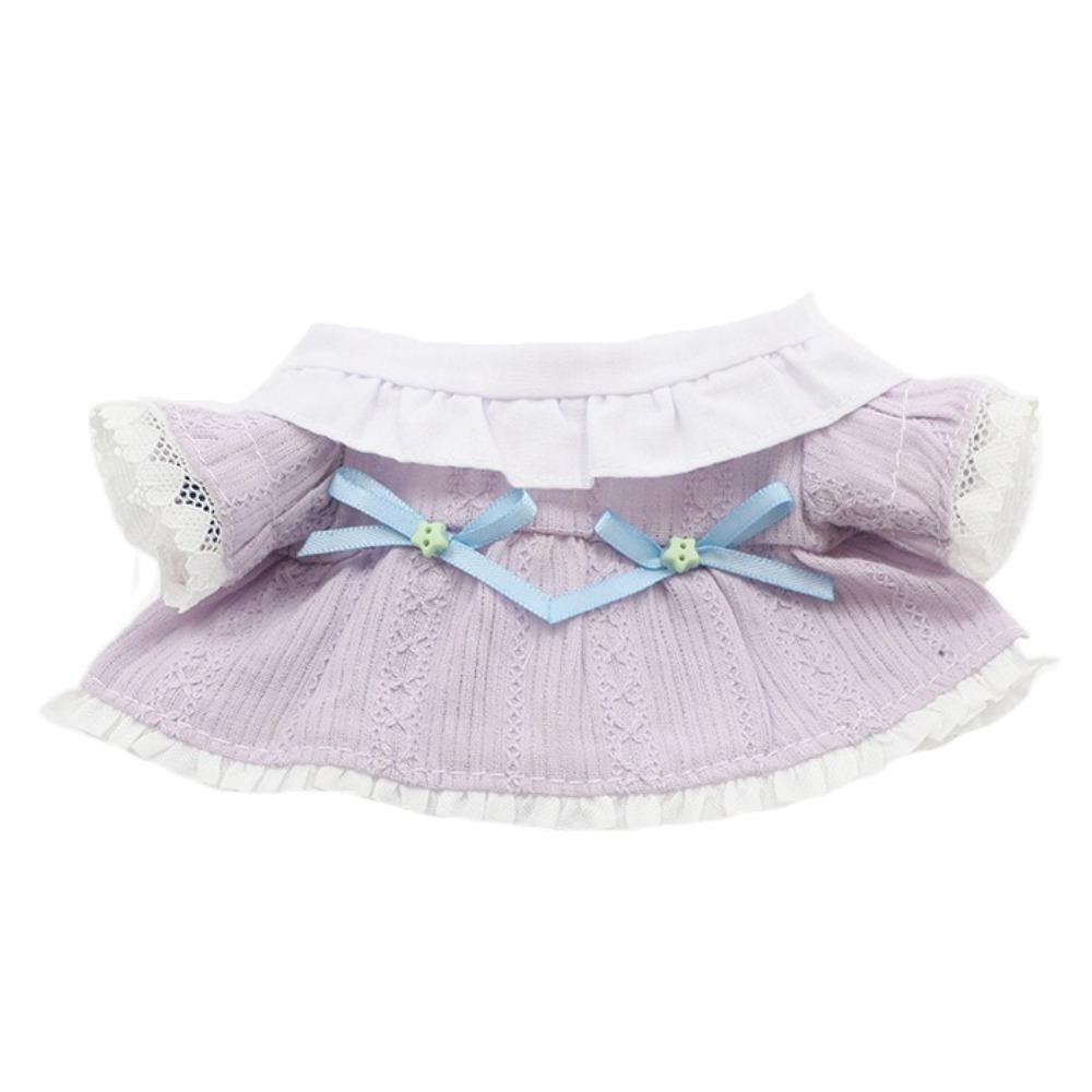 Headscarf Cotton Doll's Clothes Bow Skirt Plush Doll Clothes Children's Gift