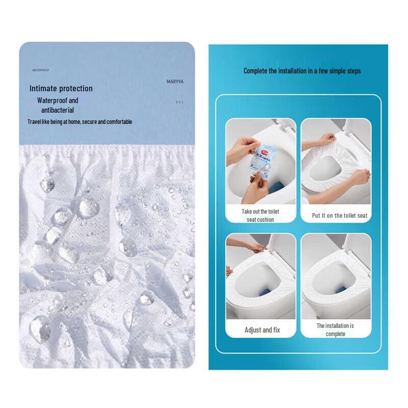 Disposable Toilet Seat Covers (5-Pack)