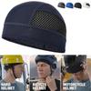 Summer Mesh Thin Vents Beanie Cap Bonnet For Men Sweat Absorbent Cap Under Helmet Moisture Wicking Cycling Cap For Rider