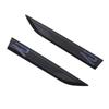 1 Pair ABS R Logo Badge Sticker Side Fender Emblem Decal High-Quality Automotive Exterior Accessories
