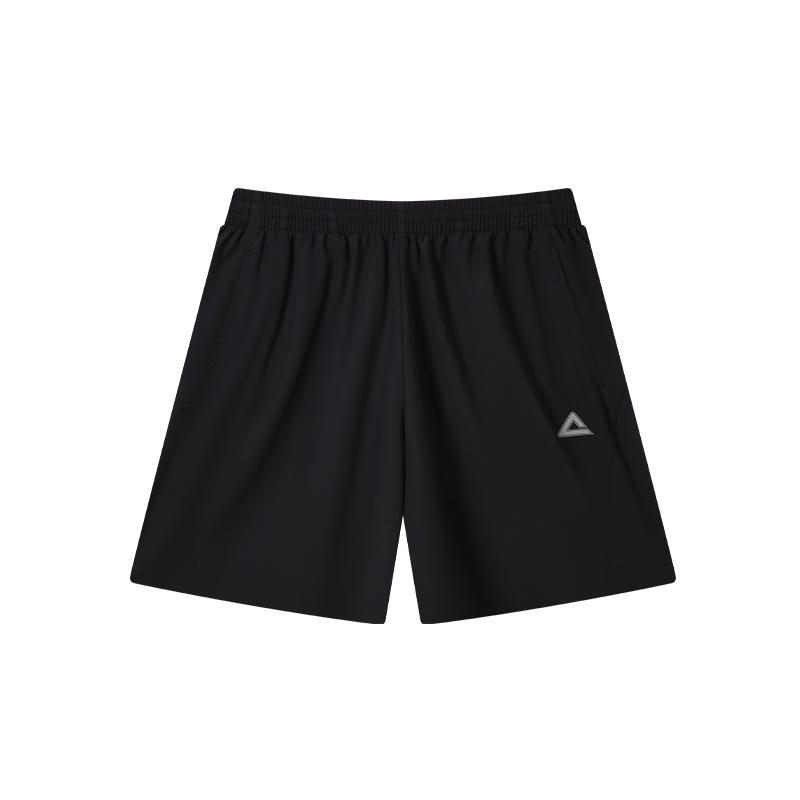 Peak Casual Shorts Men's Black Thin DF342081
