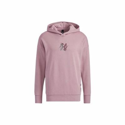 adidas Wuji Series Printed Sports Hoodie Pullover for Men, Light Purple