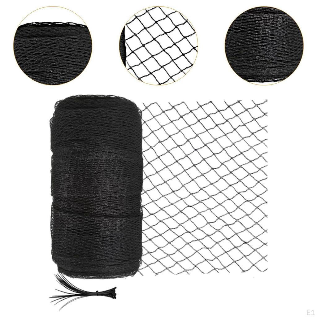Garden Netting, Pond Mesh ,against Birds, Deer, Squirrels and Other Animals Easy To Install