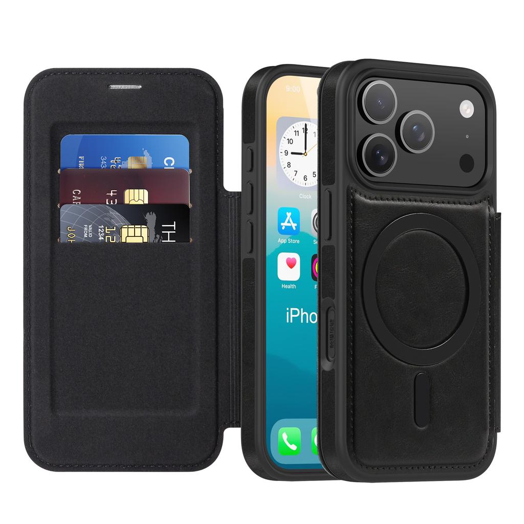 Fashion Ring Holder Flip Magnetic Phone Case For iPhone 18 17 Pro Max 16 Plus 15 Plus 14 13 Shockproof For Magsafe kickstandCover