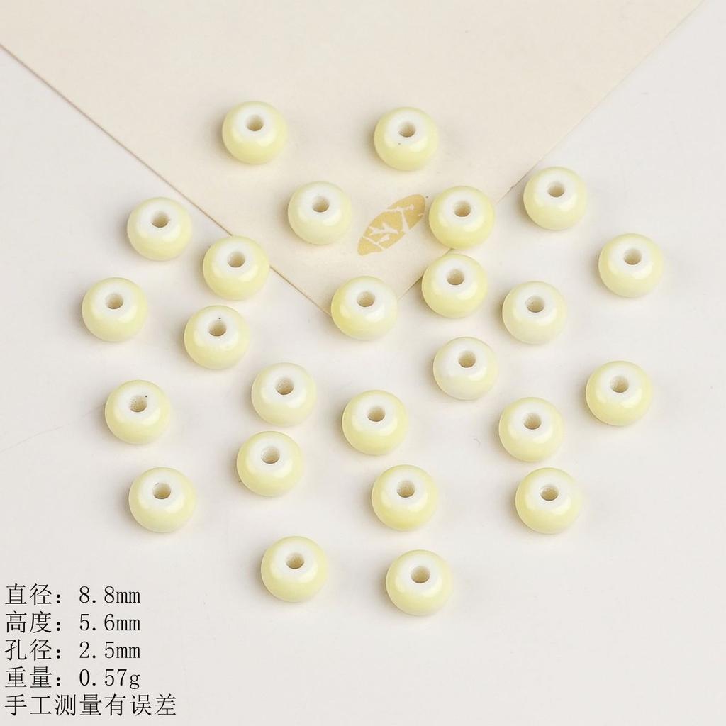 Colorful fruit green abacus beads fresh tire loose beads beaded accessories handmade DIY manufacturer