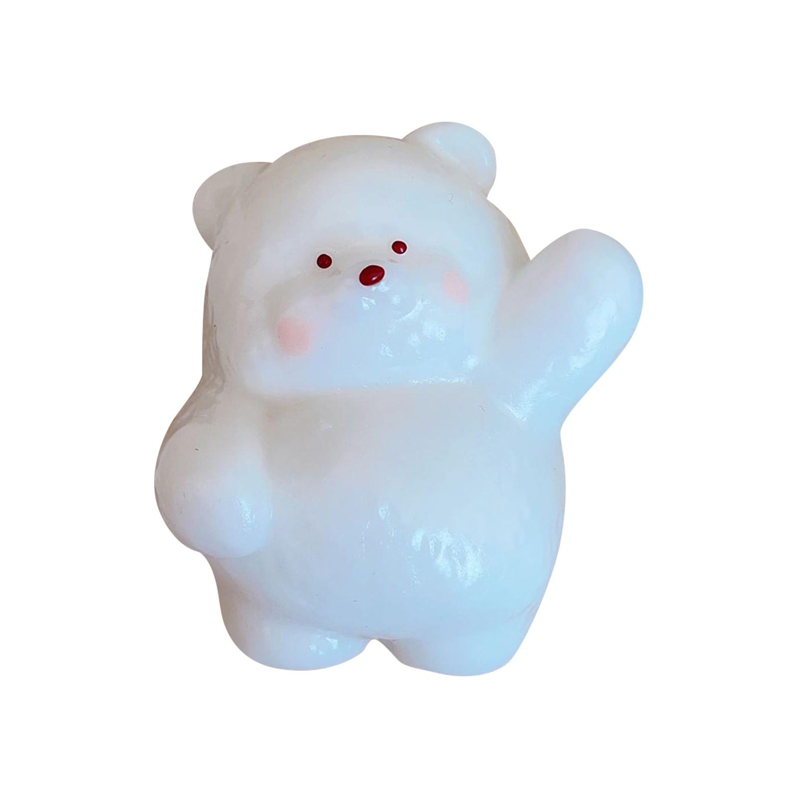 

Машущий медведь имитация силикона супер мягкий грязь креативный чувствовать декомпрессионная игрушка