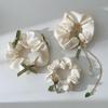 Lily of the Valley Bow Scrunchie – Mori Girl Style Hair Accessory