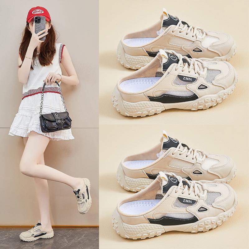 New Forrest Gump Shoes for Women In Summer Student Sports Breathable Casual Shoes Thick Sole Heightened
