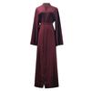 Abaya Ramadan Womens Lady Front Open Cardigan Islamic Long Dress Muslim Dress