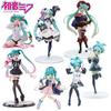 Popular Kawaii Girl Hatsune Miku Anime Figurine Fashion Subclture Miku Action Figurine Christmas Gift Pvc Collection Model Doll Toys