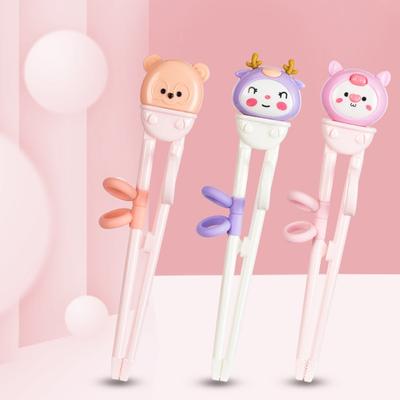 Children Training Chopsticks Cartoon Kids Learning Chopsticks Helper Kid Training Chopsticks Tableware Tool for Kids