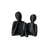 Couple Embracing Sculpture Abstract Family Sculpture Sculpture of A Family of Three  Bedroom Decor