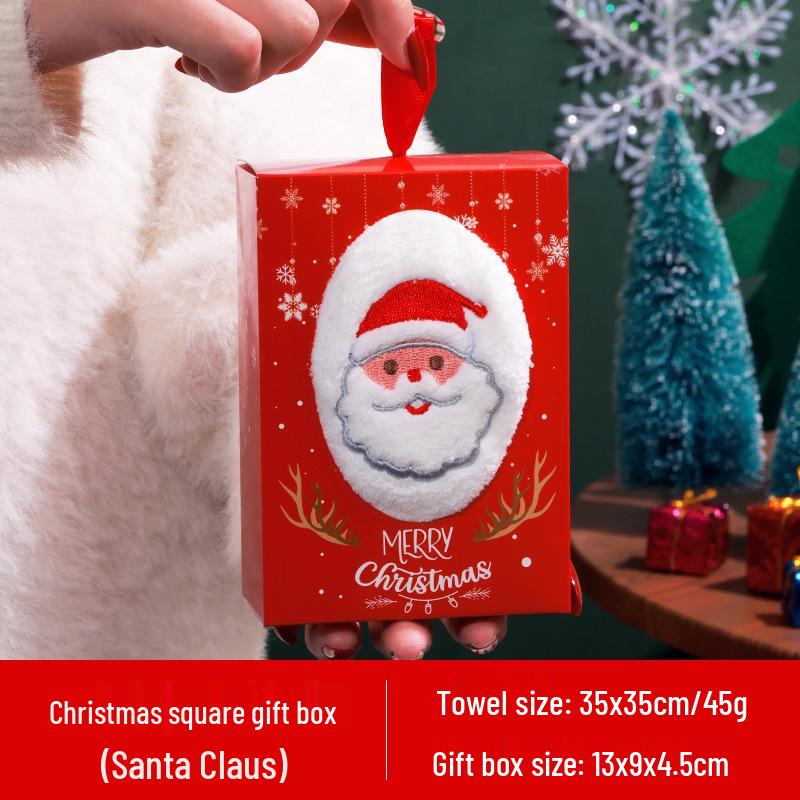 Holiday Gift Set: Santa & Snowman Towels - Practical Christmas Souvenir