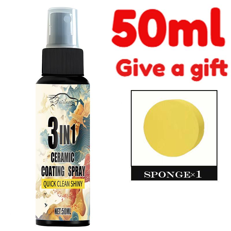 

50/100/200ML Car Scratch Repair Liquid Polishing Spray Plastic Refurbished Agent Car Coating Spray Car Interior/Exterior Leather