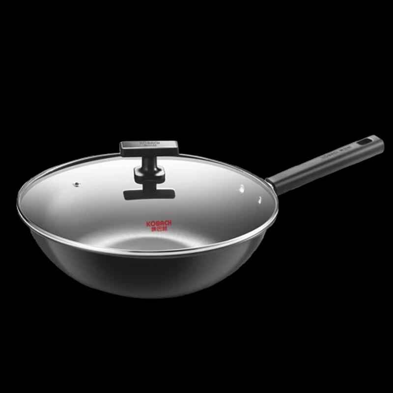 

Kangbachen 32cm Fine Iron Wok with Lid