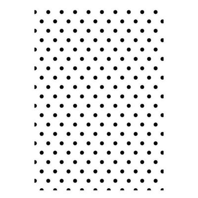 Embossing Plate - ARTEMIO - We're Getting Married - Polka Dots - Compatible Big Shot - A5