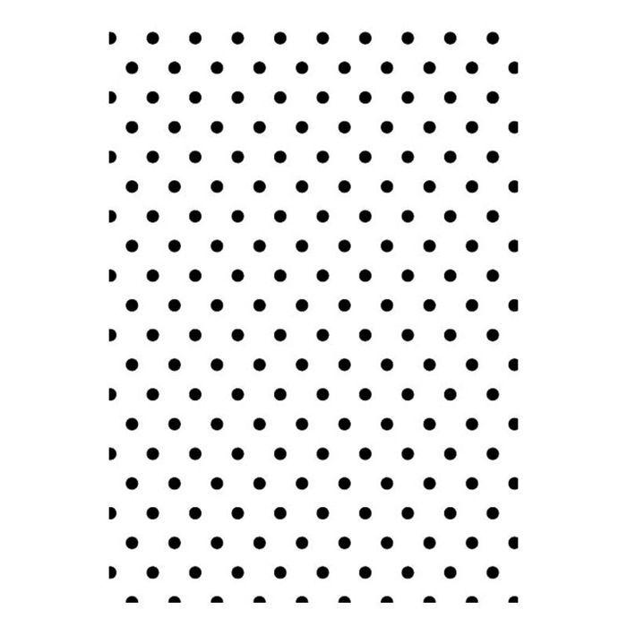 Plaque d'embossage - ARTEMIO - On se marie - Polka dots - Compatible Big Shot - A5
