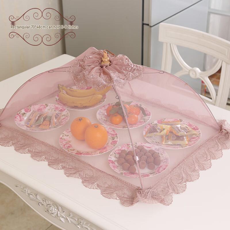 Folding Long Taro Purple Food Cover