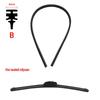 Car Wiper Rubber Strips Refill Wiper Blade Replacement Parts All Types Seasons Windshield Wiper Blades Blade Soft Car Accessorie