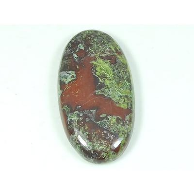 22X44X07 MM Natural Dragon Jasper Oval Shape Cabochon Loose Gemstone 62Cts. SY-490