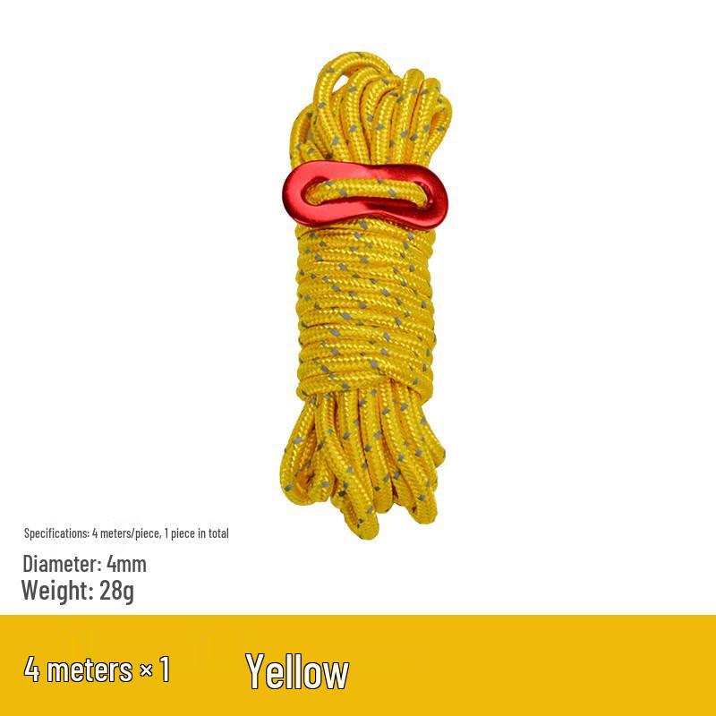 Outdoor Reflective Camping Guy Rope