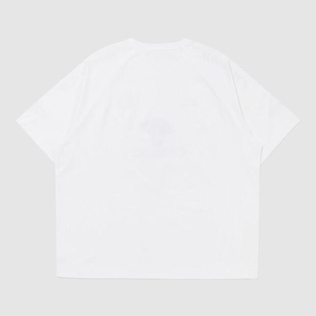 UMBRO [Quick-Dry] Hbl Football Puchibow Fresh Short Sleeve T-Shirt White Ur221Crs54