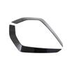M63K-For BMW X3 G45 2025 Carbon Fiber Car Rear Bumper Lip Splitter Spoiler Canard Cover Trim Decoration Accessories