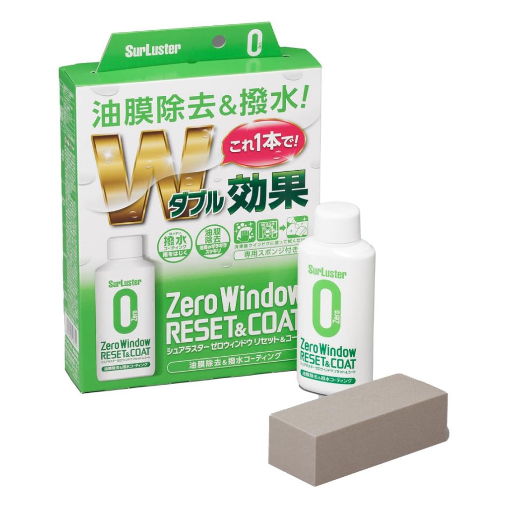 SurLuster S-131 Glass Repellent, Zero Window, Reset Coat, & Coat, Type