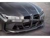 BMW G80/G82 M3/M4 Carbon Fiber V-Style Front Lip, Three-Piece Design