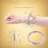 Magic Fidget Ring Toroflux Amazing Flow Ring Toys Kinetic Spring Toy Funny Outdoor Game Intelligent Toy Fidget Kids Gift
