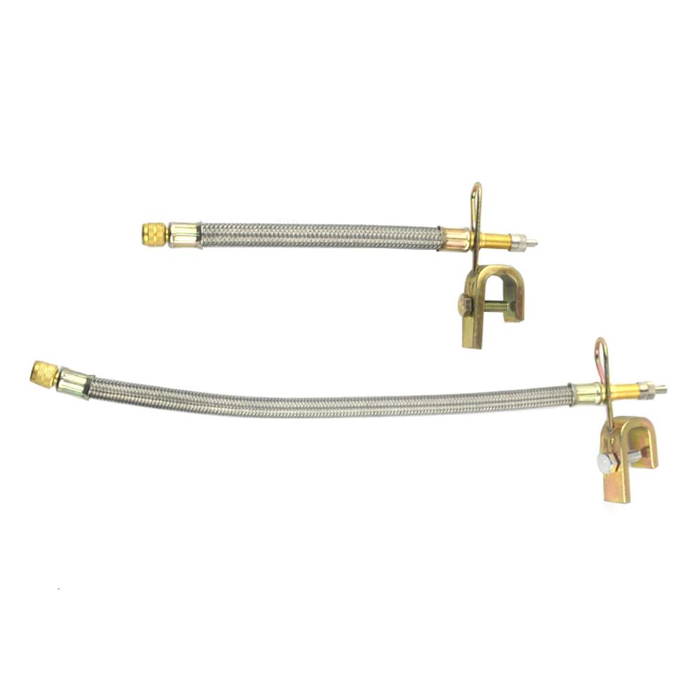 

For Braided Truck Valve Stem Extender Stainless Steel Metal Tire Valve Extension 180mm for Efficient Inflation China Mainland