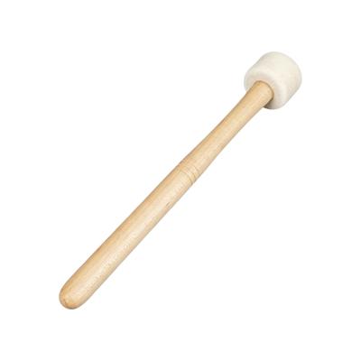 Schlaginstrument-Schlägel mit Filzkopf und Holzgriff, einzelnes Übungswerkzeug für Probenarbeit, Musikunterricht, Band-Routinen und Studium