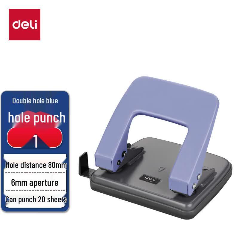 Deli 2-Hole Paper Punch