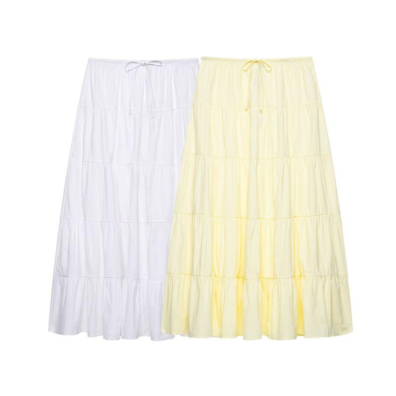 Kaslead New Women Clothes Western Style Versitile Fashion Layered Patchwork Long Dress 4391441 251