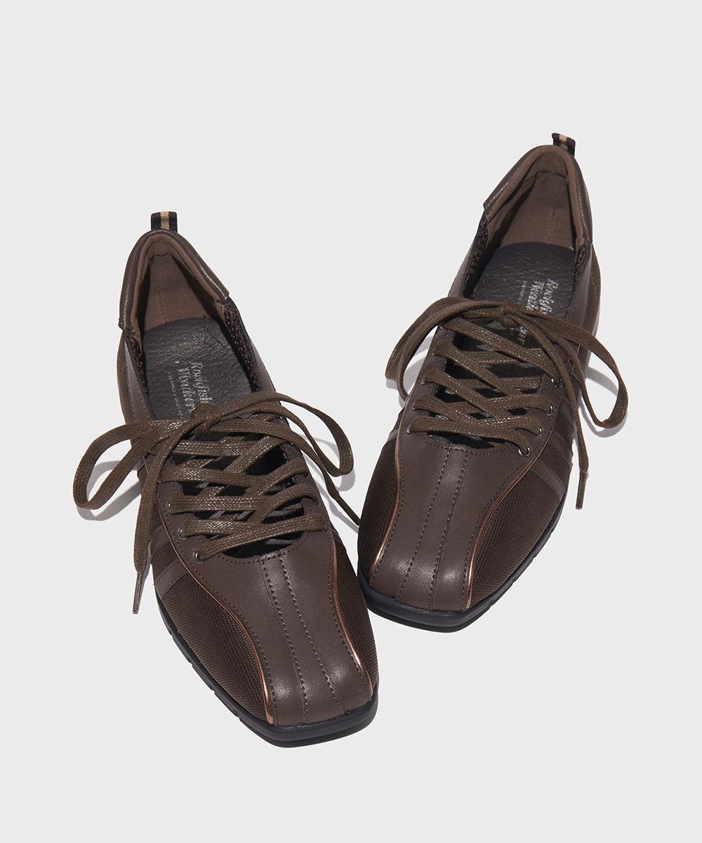 

Korean niche square head cross-strap ballet shoes women s functional sports shoes 40 темно-коричневого кольору