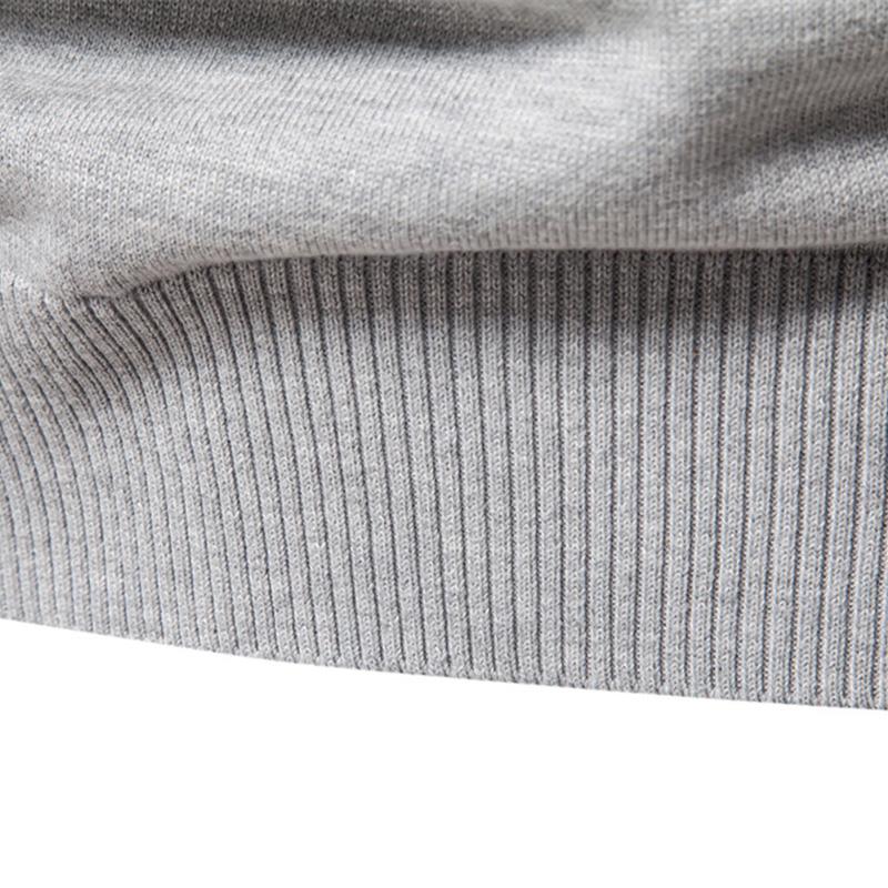 Callaway 2025 Autumn/Winter Embroidered New Large Men's Sweater Half Zipper Knitted Sweater Casual Striped Men's Top