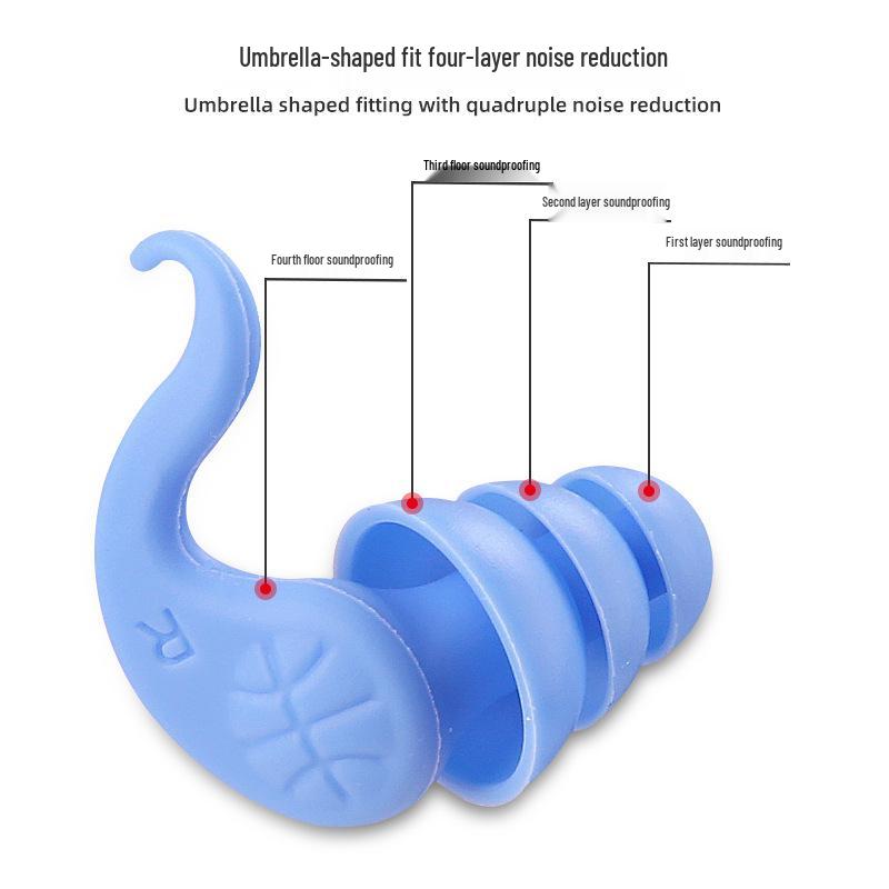 Cow Horn Sleep Earplugs: Noise Reduction, Sound Insulation, Waterproof, Anti-Noise for Office Naps.