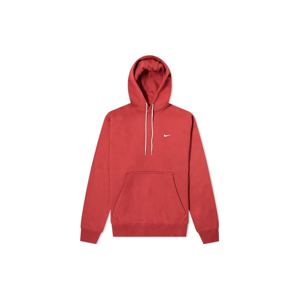 NikeLab Solo Swoosh Fleece Hoodie Cedar Men Streetwear CV0552-661