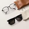 Dustproof Glasses Protective Case PU Leather Sunglasses Case Eyeglass Storage Bag  Travel Use