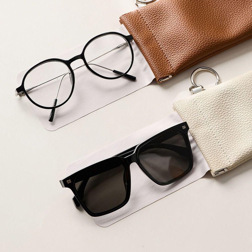 Dustproof Glasses Protective Case PU Leather Sunglasses Case Eyeglass Storage Bag  Travel Use