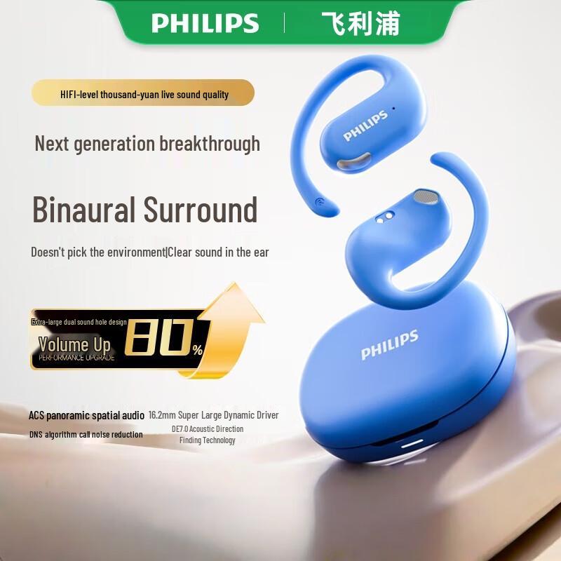 

Philips TAT2739 Open-Ear Bluetooth Sports Headset