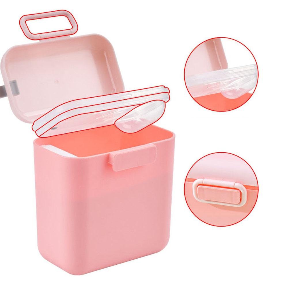 Portable Infant New Baby Essential Cereal Milk Powder Box Toddle Snacks Container Food Storage Box