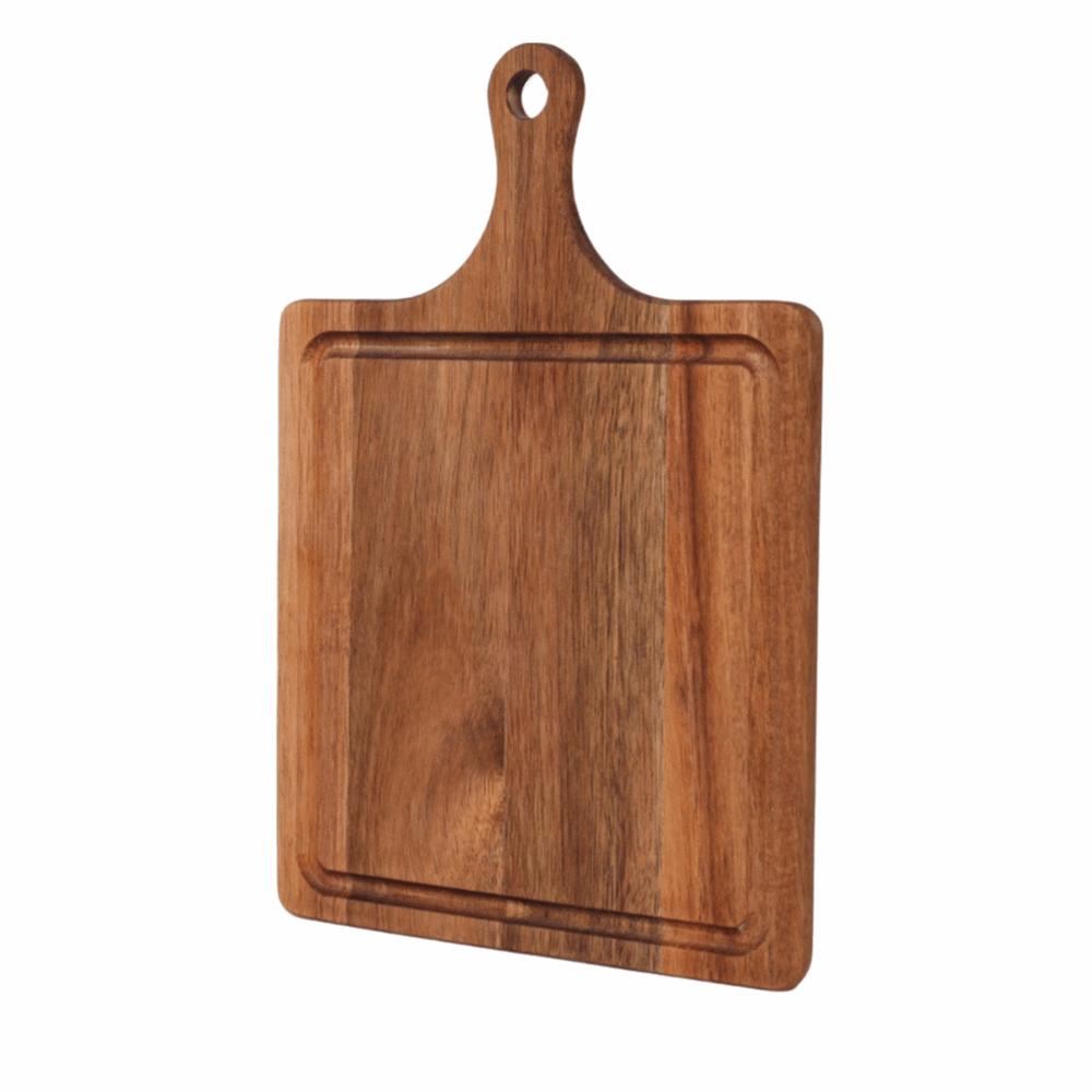 Saftrille Wurstwaren Serviertablett Mehrere Stile Pizzablech Langlebiges Holz Schneidebrett Brot