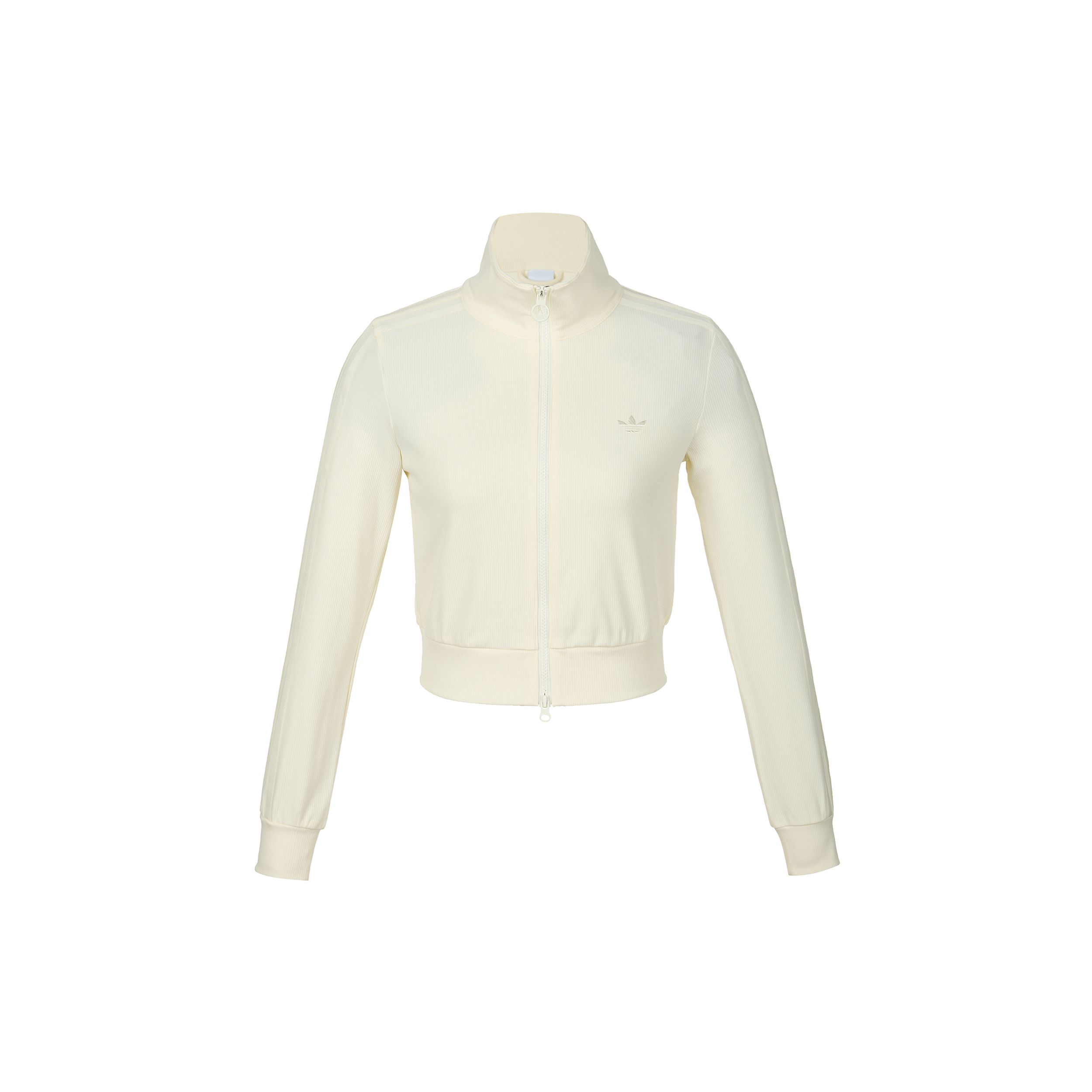 Adidas Originals SS25 Fashion Simple Slim Fit Stand Collar Long Sleeve Jacket Women Jacket KB5445 XS