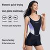 26 New Nylon Quick-Dry Adult Swimsuit: Sporty, Tummy-Control, Slimming Two-Piece Set
