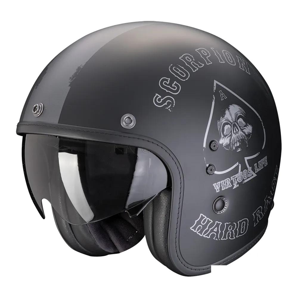 Scorpion Open Face Helmet Belfast EVO Spade