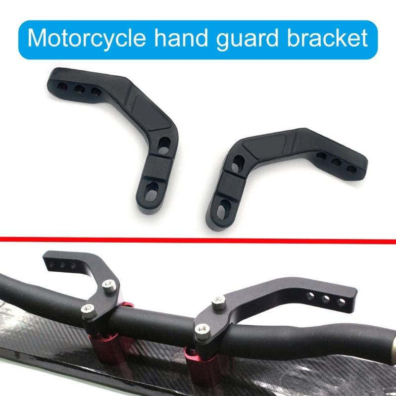 Upgrades Motorcycle Hand Guards Aluminum Constructions Motorcycle Hand Guard Holders Suitable for 22mm/28mm Diameter