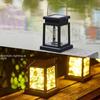 Solar Copper Wire Star Lantern: Outdoor Waterproof Hanging Light for Courtyard, Balcony, or Landscape Decoration