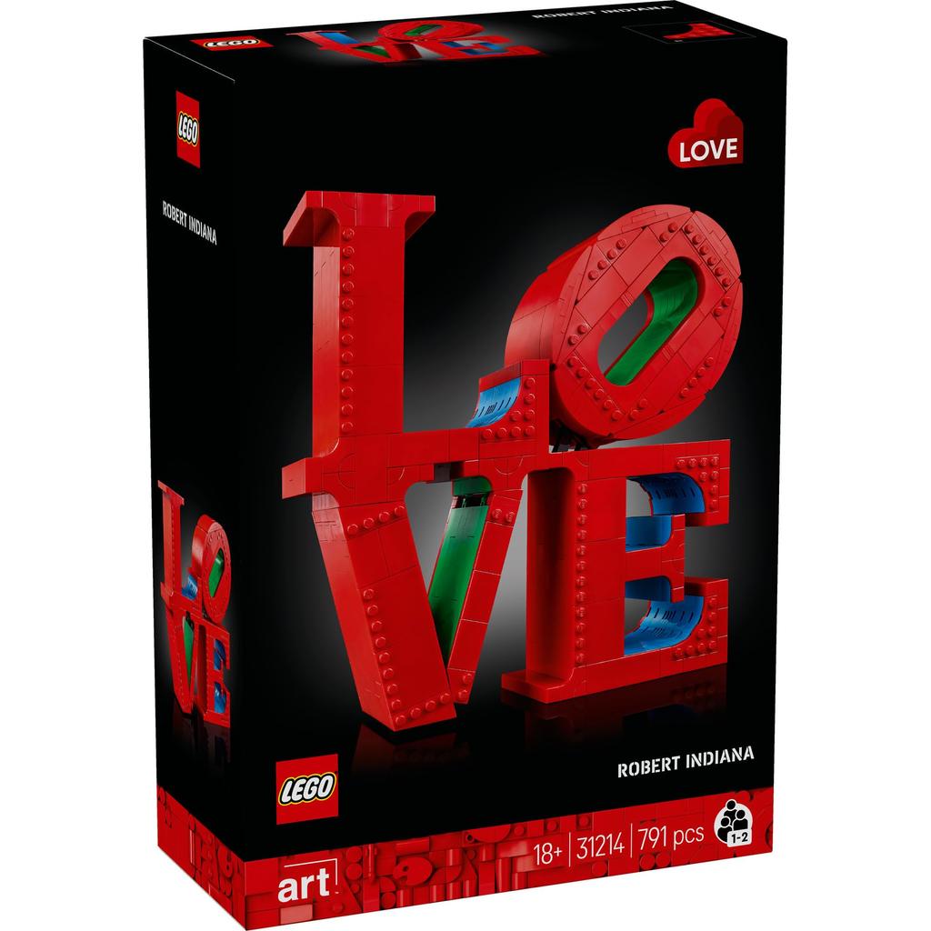 LEGO LEGO Art LOVE Toy, Birthday Gift, Building Blocks, Mother's Day Gift, Father's Day Gift, Men's, Women's, Interior Decor, Stylish, Mom, Dad, 31214